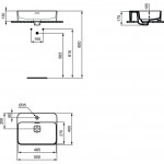 Накладной умывальник Ideal Standard Strada II Vessel